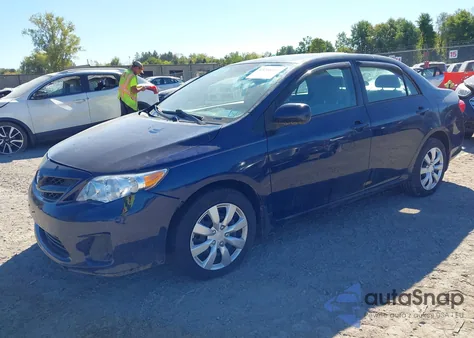 2012 Toyota Corolla Le из США, поврежденный, VIN 2T1BU4EE8CC863468